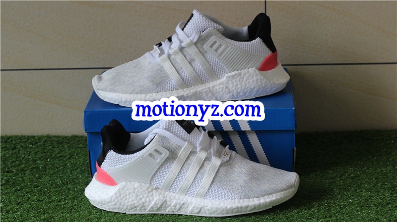 Adidas EQT Support 93/17 White Red Real Boost